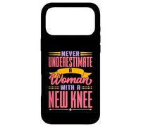 T-Shirt de Remplacement du Genou pour Femme, Nouvelle Chirurgie du Genou Coque pour iPhone 17 Pro Max