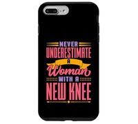 T-shirt de remplacement du genou pour femme, nouvelle chirurgie du genou Coque pour iPhone 7 Plus/8 Plus