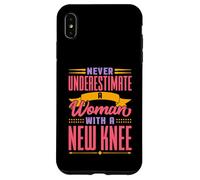 T-shirt de remplacement du genou pour femme, nouvelle chirurgie du genou Coque pour iPhone XS Max