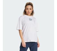 T-shirt de renforcement musculaire graphique CLIMACOOL White XS