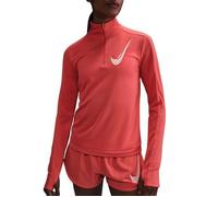 T-shirt de running Nike Swoosh Dri-FIT Half Zip LS Femmes M