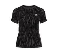 T-shirt de running ODLO Zeroweight Ceramicool (black - space dye) XS