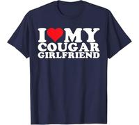 T-shirt de Saint-Valentin à manches courtes pour homme T-shirt à col rond T-shirt avec cœur imprimé cœur confortable costume régulier, Marine #4., 3XL