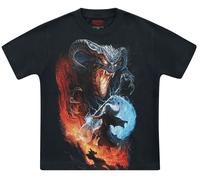 T-shirt de Spiral - Kids - Infernal Duel - 116/122 à 176 - pour garçons - noir/multicolore 16 Ans