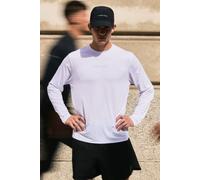 T-shirt de sport à manches longues homme - blanc - 2XL, blanc