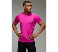 T-shirt de sport à manches raglan - MAN Active homme - rose - XS, rose