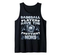 T-shirt de sport mignon avec inscription « Baseball Players Have The Prettiest Moms » Débardeur