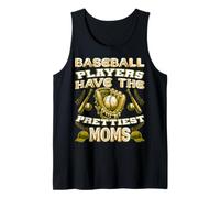 T-shirt de sport mignon avec inscription « Baseball Players Have The Prettiest Moms » Débardeur