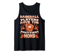 T-shirt de sport mignon avec inscription « Baseball Players Have The Prettiest Moms » Débardeur