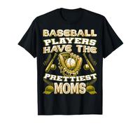 T-shirt de sport mignon avec inscription « Baseball Players Have The Prettiest Moms » T-Shirt