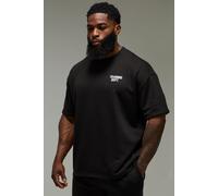 T-shirt de sport oversize à slogan - MAN Active homme - noir - XS, noir