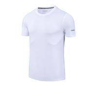 T-shirt de sport pour homme - Respirant et à séchage rapide - Rashguard - Protection - Manches courtes - Léger et respirant - T-shirt de course - Haut de sport - Pour l'extérieur - Pour homme