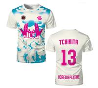 T-shirt de Sport respirant à séchage rapide pour hommes, impression 3D, 90 minutes MM9 JUL, maillot de Football, uniforme d'équipe de course, rue en plein air, manches courtes 2