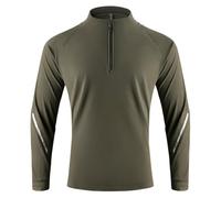 T-shirt de sport respirant et de sport pour homme - Séchage rapide - Rashguard - Léger et respirant - T-shirt de course à manches courtes - Haut de compression - Pour l'extérieur