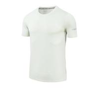 T-shirt de sport respirant pour homme - Haut de compression à séchage rapide - Léger et respirant - T-shirt fonctionnel pour l'extérieur - T-shirt de protection à manches courtes - Séchage rapide