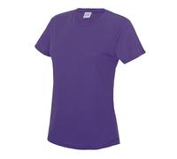 T-shirt de sport uni, coupe féminine, dos nageur, Just Cool pour femme (RW686)