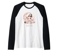T-Shirt de Tai Chi pour Femmes instructrices et praticiennes Manche Raglan