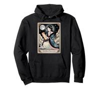 T-shirt de tarot de la grande prêtresse - Parchemin et sagesse lunaire Sweat à Capuche