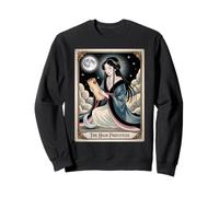 T-shirt de tarot de la grande prêtresse - Parchemin et sagesse lunaire Sweatshirt