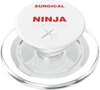 T-Shirt de Technicien Chirurgical Scrub Tech Ninja PopSockets PopGrip pour MagSafe