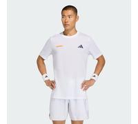 T-shirt de tennis graphique Hot Egg White L