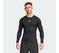 adidas Herren Techfit Compression Training Longsleeve Tee, Black, S