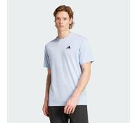 Adidas Homme Train Essentials Feelready Training Tee, Glow Blue/Black, S
