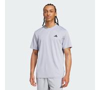 T-shirt de training Train Essentials Halo Silver / Black M