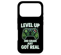 T-Shirt de troisième année Just Got Real Gamer Level Up Coque pour iPhone 17 Pro