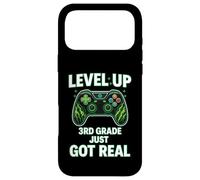 T-Shirt de troisième année Just Got Real Gamer Level Up Coque pour iPhone 17 Pro Max