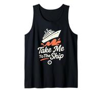 T-Shirt de Vacances Cruise Addict Funny Cruise Loyalty Ocean Débardeur