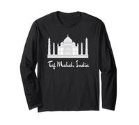 T-Shirt de Vacances du Taj Mahal en Inde Manche Longue