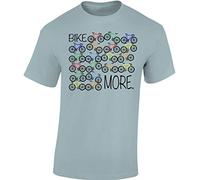 T-Shirt de vélo: Bike More - Mountain Bike - Cadeau pour Cyclistes - BMX VTT MTB - Bicyclette - Sports extrêmes - Cadeau pour Les Fans de VTT - vététiste Outdoor Streetwear (S)