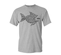 T-Shirt de vélo: Bikes of The World Organize ! Cadeau pour Cyclistes - BMX - vélo - VTT - MTB - Bicyclette - e-Bike - Fixie - Respect de l'environnement Cadeau pour Les Fans de vélo (L)