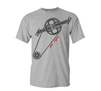 T-Shirt de vélo: One Engine - Cadeau pour Cyclistes - BMX - vélo - VTT - MTB - Mountain Bike - Bicyclette - Sports extrêmes - Cadeau pour Les Fans de VTT - vététiste - vélo Tout Terrain (S)