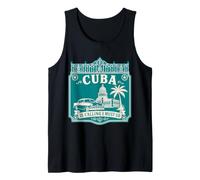 T-Shirt de Voyage Cuba is Calling and I Must Go Débardeur