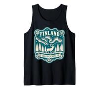 T-Shirt de Voyage « Finland is Calling and I Must Go » Débardeur