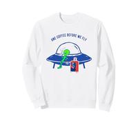 T-Shirt de Voyage Humoristique « One Coffee Before We Fly » Sweatshirt