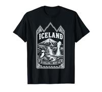 T-Shirt de Voyage Iceland is Calling and I Must Go T-Shirt