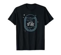 T-Shirt de Voyage Mignon Let's Get Out of Here T-Shirt