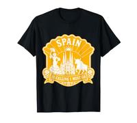T-Shirt de Voyage « Spain is Calling and I Must Go » T-Shirt