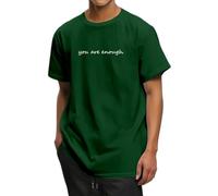 T-shirt « Dear Person Behind The World Is A Better Place With You » Sweat à capuche Suffisamment Hop E Summer, vert foncé, L
