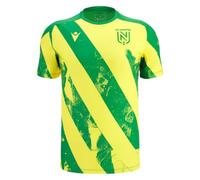 T-Shirt d'échauffement Adulte FC Nantes (FR/ES, Alpha/Lettres, S, Taille Normale, Taille Normale, Jaune)