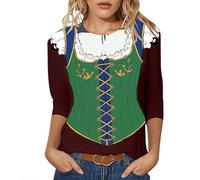 T-shirt décontracté 2025 à thème Oktoberfest pour homme et femme, haut de fête à manches courtes, col rond confortable, parfait pour la fête de la bière, les voyages, le printemps-Mes dernières