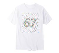 T-shirt décontracté à manches courtes et col rond pour filles, idéal pour jouer et aller à l'école au quotidien. T-shirt basique, doux et confortable pour les tout-petits. (White, 11-12 Years)