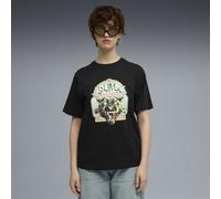 T-shirt décontracté à motif PUMA Fest Femme, Vêtements, Noir, L L