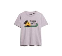 Superdry Outdoor Relaxed Short Sleeve T-shirt Violet L Femme