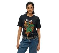 Superdry Neo Trad Tattoo Relaxed Short Sleeve T-shirt Noir S Femme
