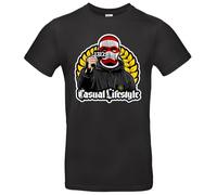 T-shirt décontracté pour homme Ultras Casuals Hooligans, Noir , 3XL