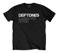 T-shirt deftones diamond eyes unisexe noir taille xxl Noir G
